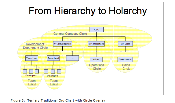 holacracy organizational chart