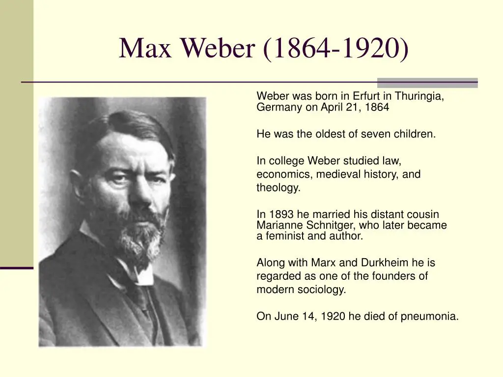 Max Weber Ideal Type of Bureaucracy
