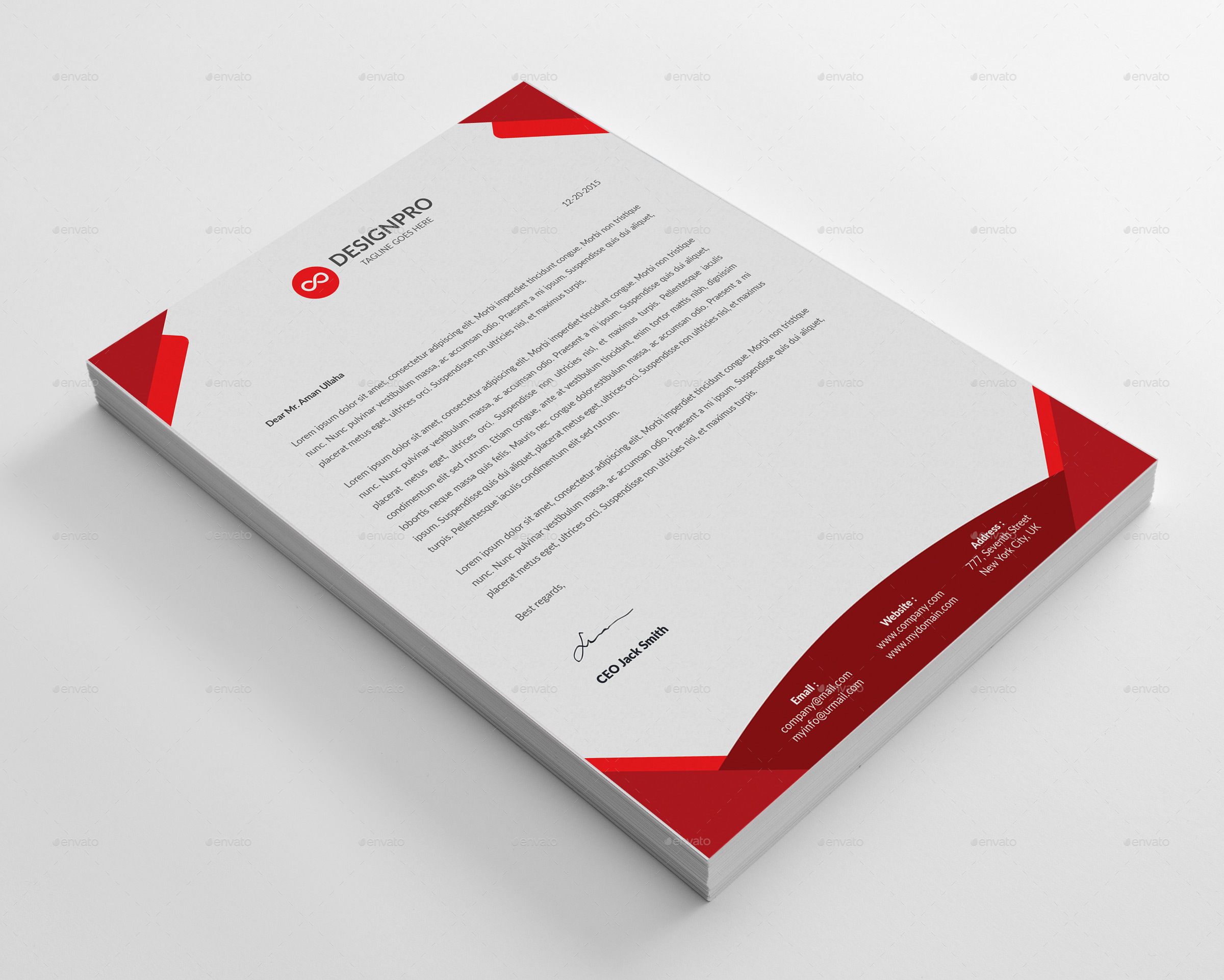 Company Letterhead Examples