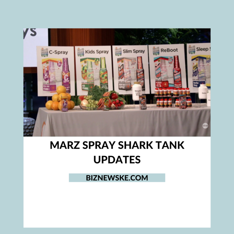 Marz Spray Shark Tank Updates