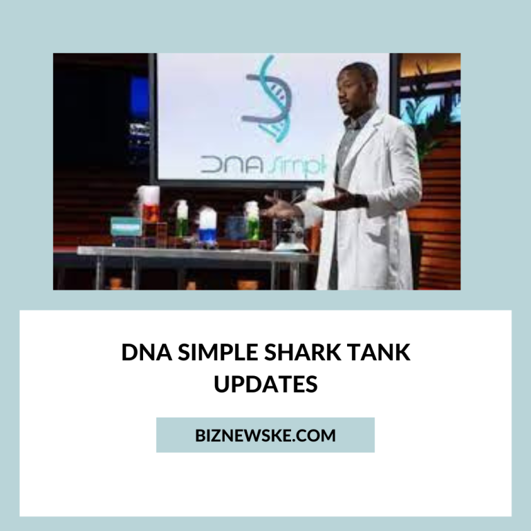 DNA Simple Shark Tank Updates