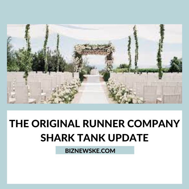 The Original Runner Company Shark Tank Update