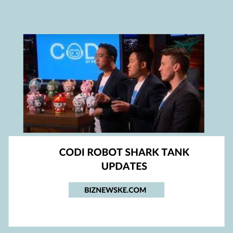 Codi Robot Shark Tank Updates