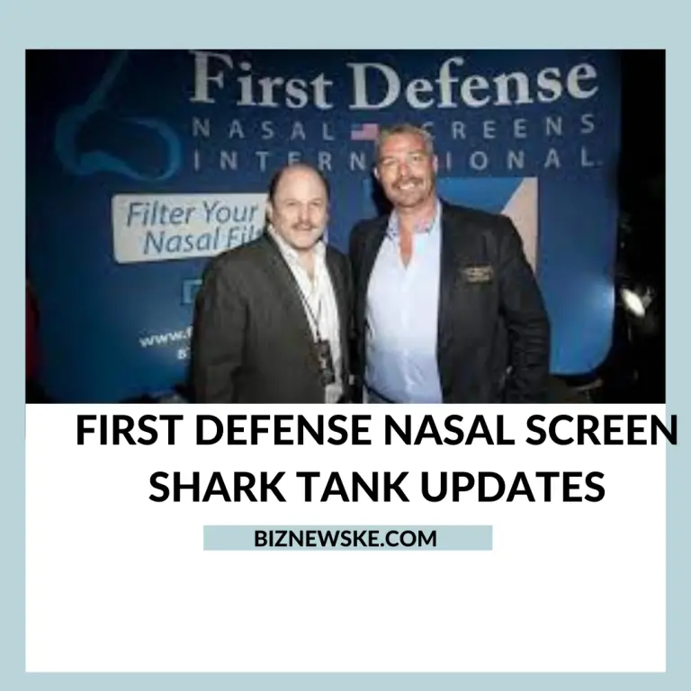 First Defense Nasal Screen Shark Tank Updates