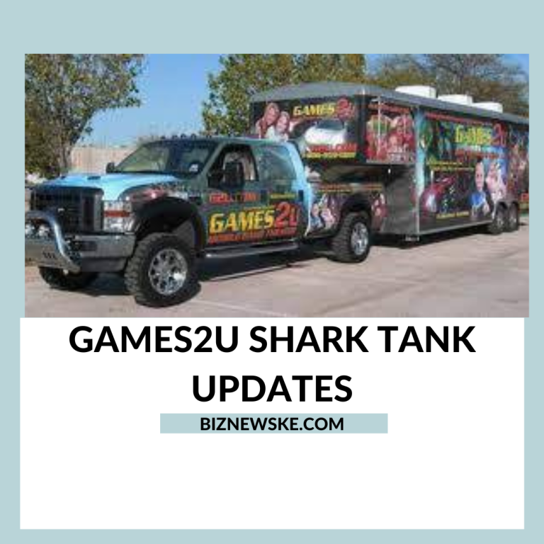 Games2U Shark Tank Updates