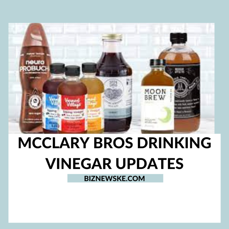 Mcclary Bros Drinking Vinegar Updates