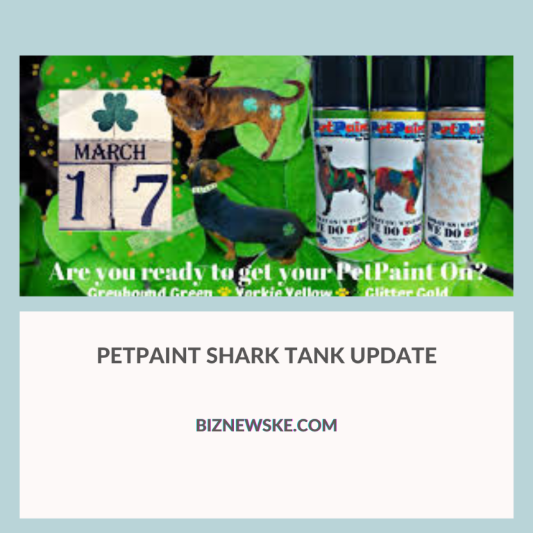 Petpaint Shark Tank Update