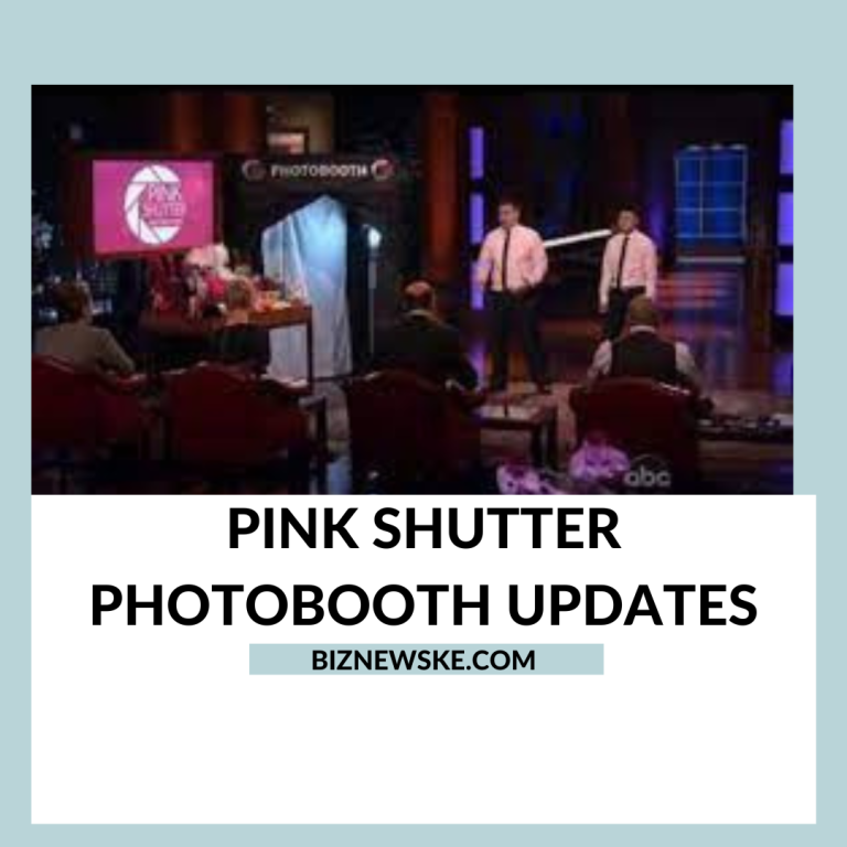 Pink Shutter Photobooth Updates