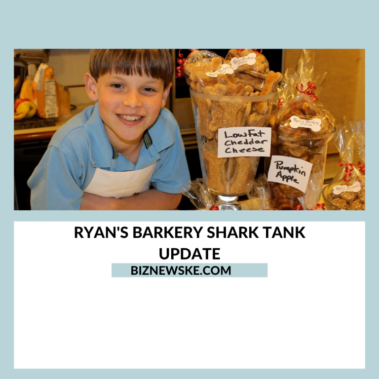 Ryan's Barkery Shark Tank Update