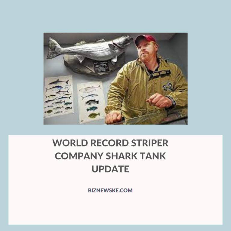 World Record Striper Company Shark Tank Update