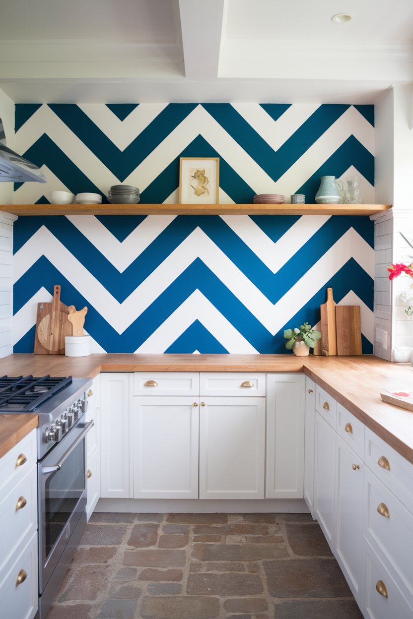 17 Kitchen Backsplash Ideas Using Paint 2026