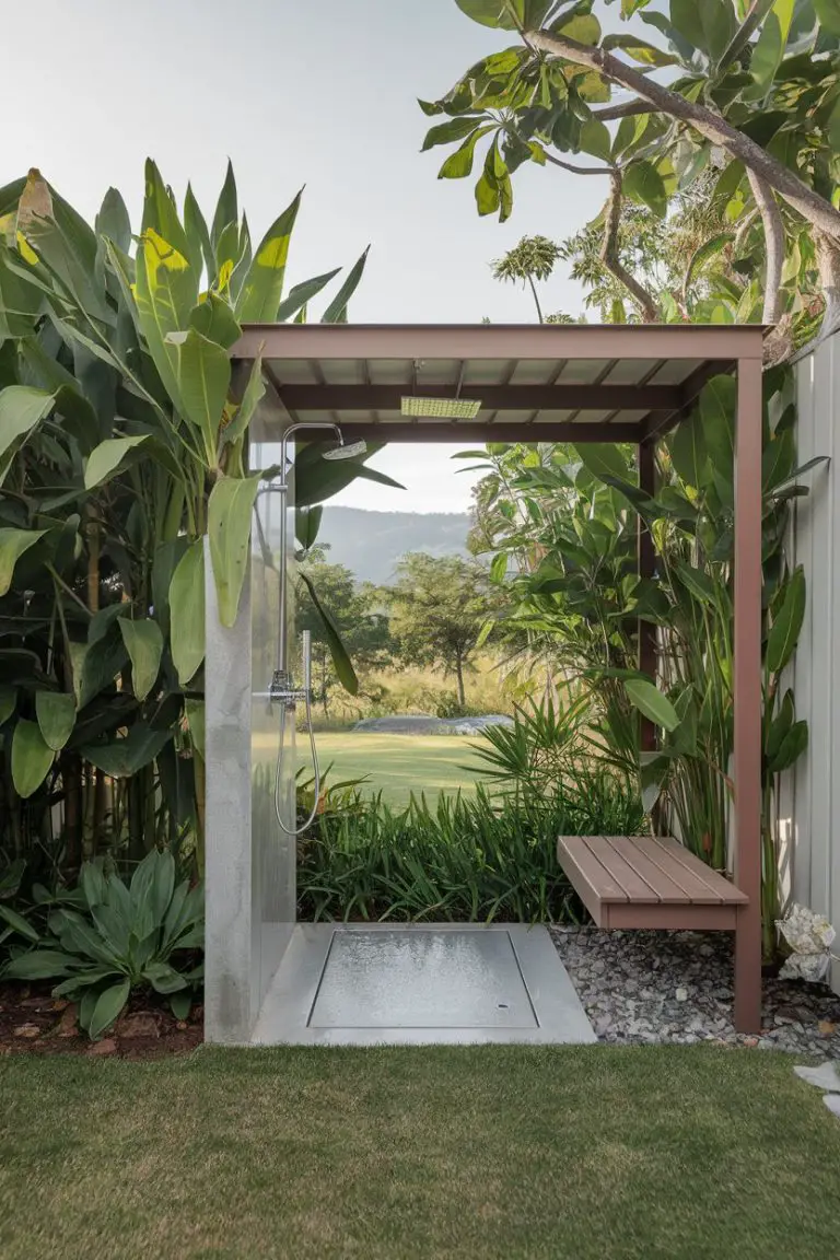 25 Home Open Outdoor Garden Shower Ideas That Are Totally Unique