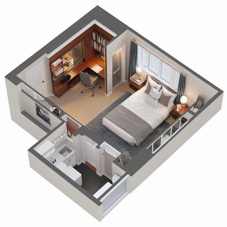 39 Studio Apartment Design Layout Floor Plan Ideas 2026