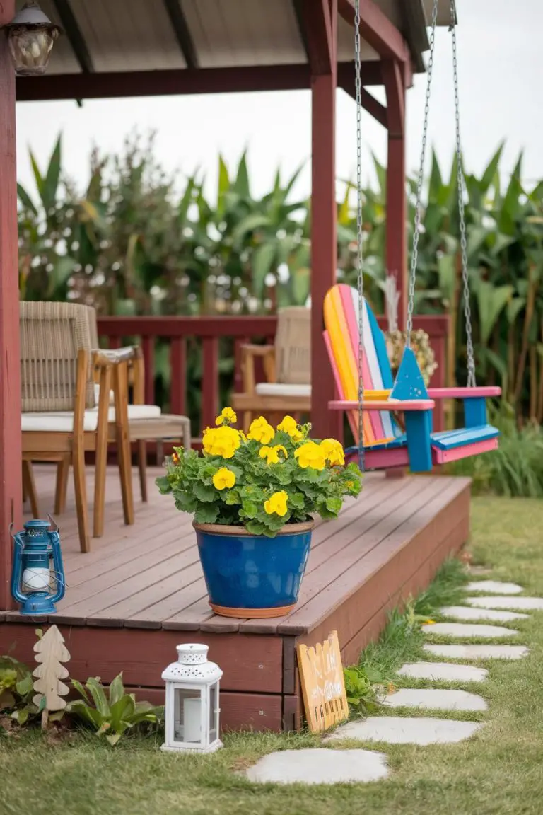 17 Vibrant Outdoor Patio Decorating Ideas to Enliven Your Backyard