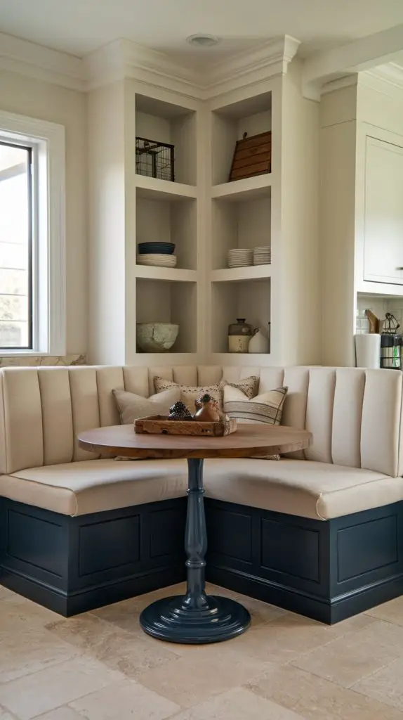 Kitchen Island Banquette Seating Ideas