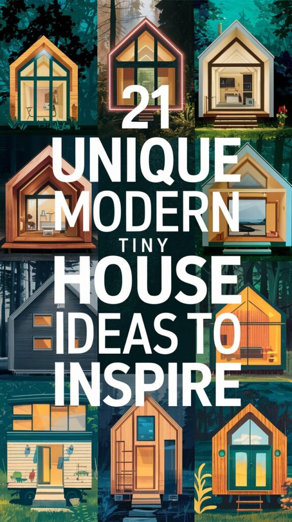 Unique Modern Tiny House Ideas To Inspire