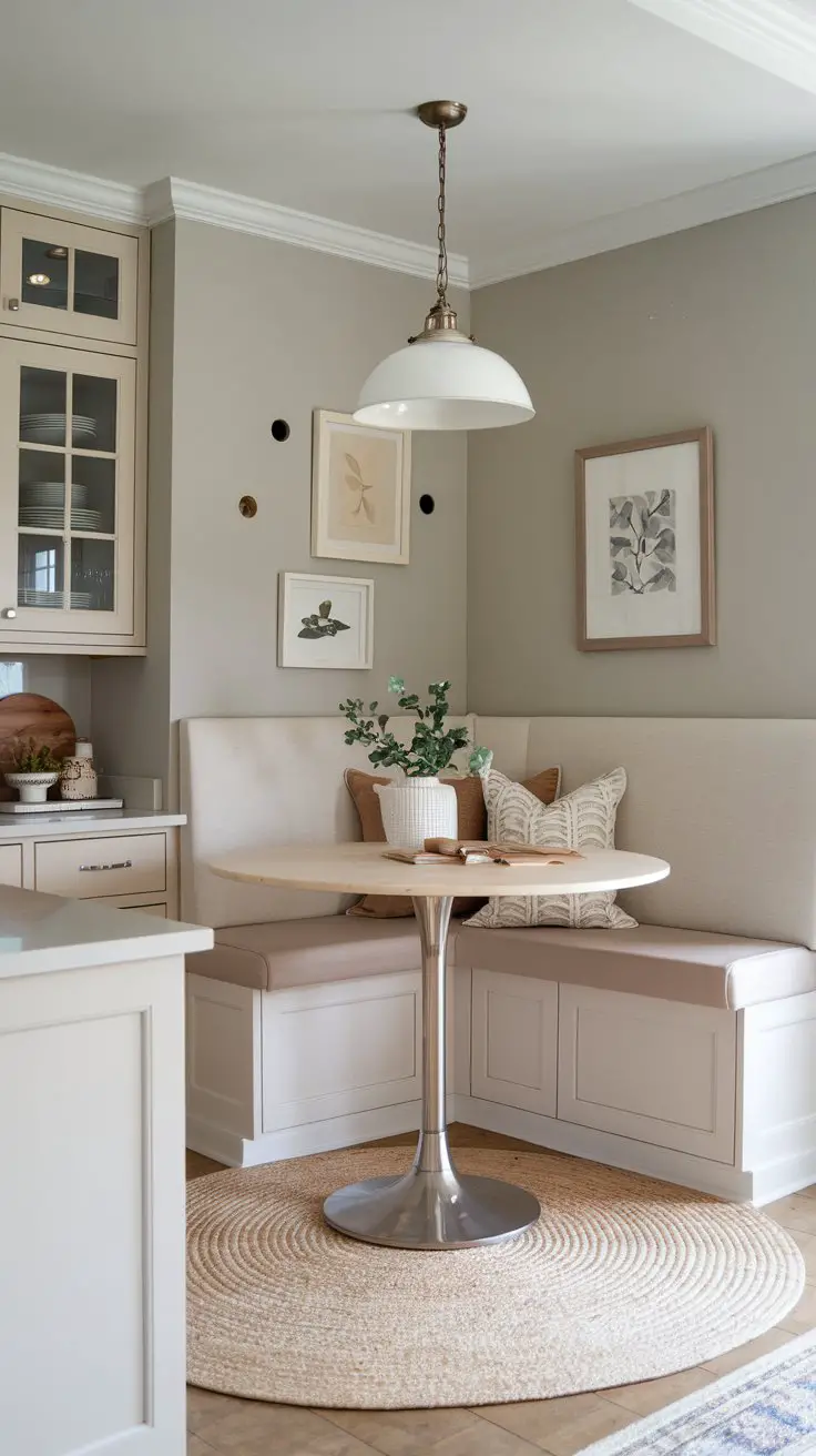 Kitchen Island Banquette Seating Ideas