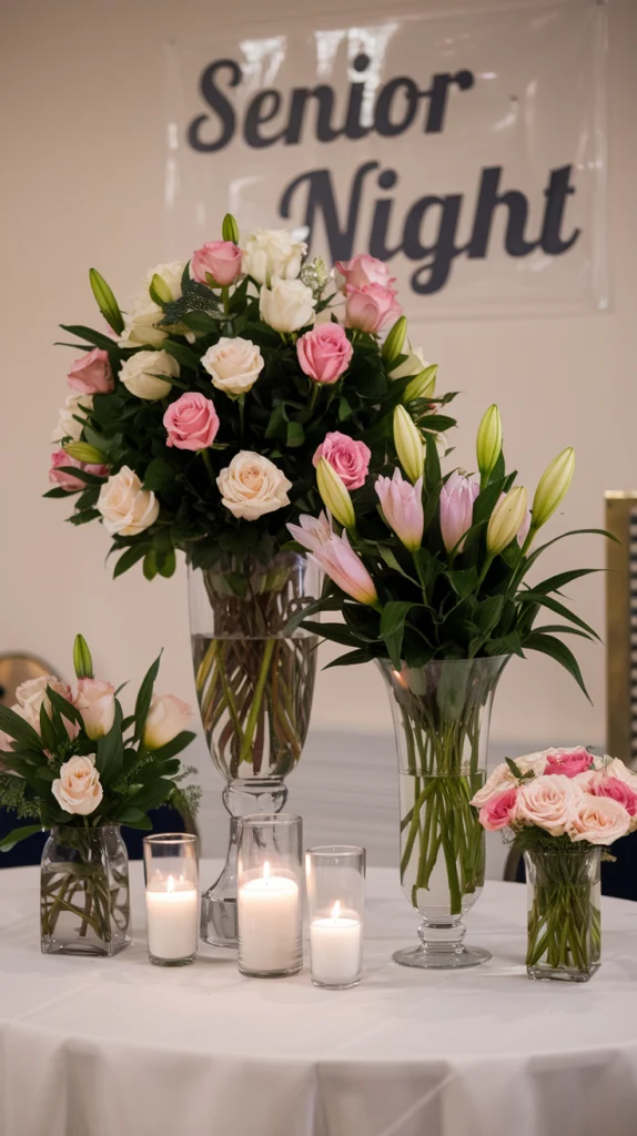 Creative Senior Night Table Display Inspiration for Unforgettable Events