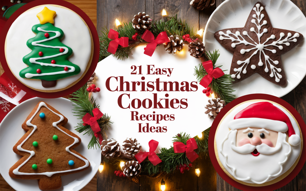 21 Easy Christmas Cookies Recipes Ideas