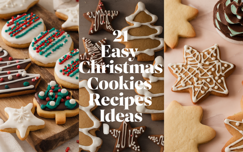 21 Easy Christmas Cookies Recipes Ideas