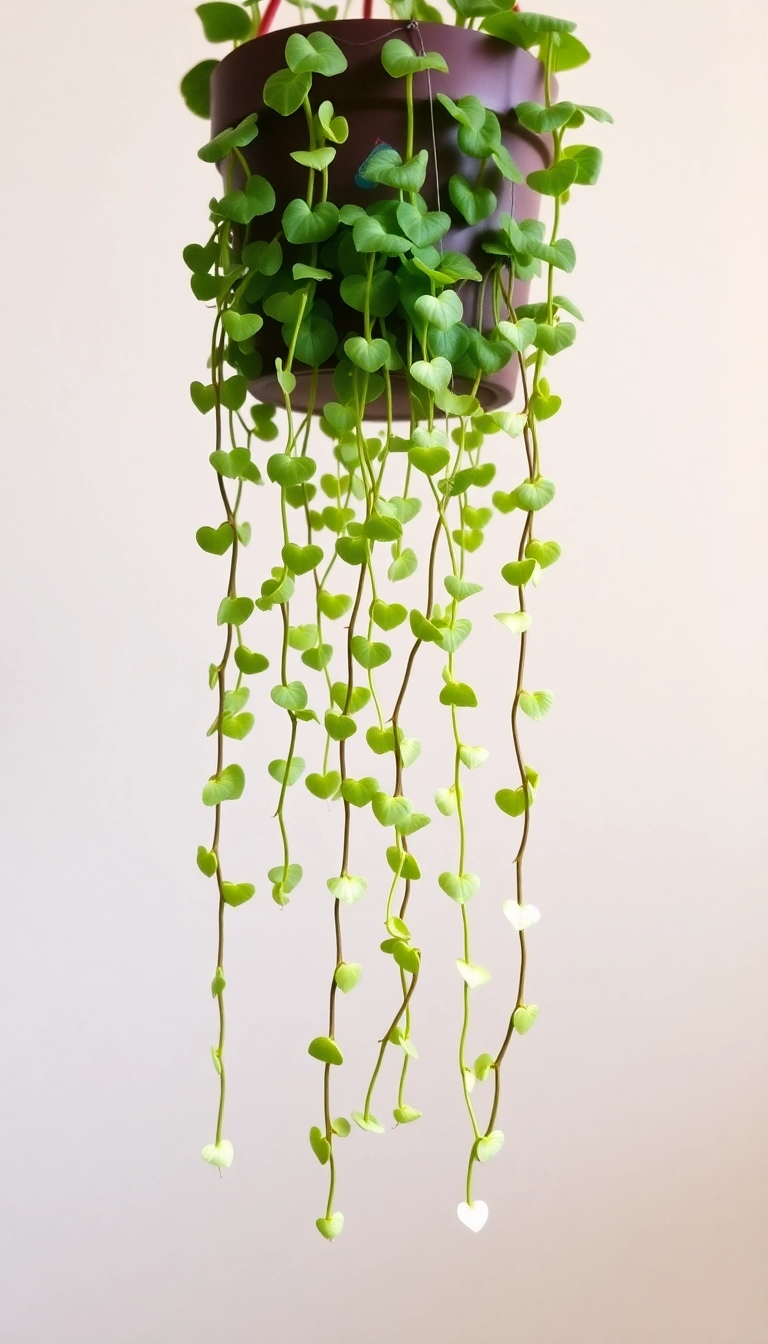 21 Best Indoor Plants for Apartment Decor (You Won't Believe #14!) - 14. String of Hearts (Ceropegia woodii)