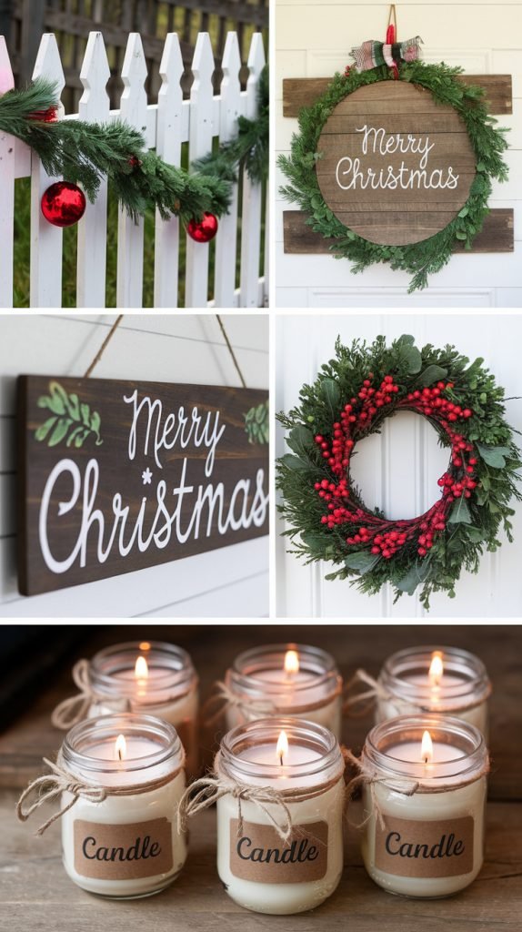 Easy Farmhouse Christmas Crafts 