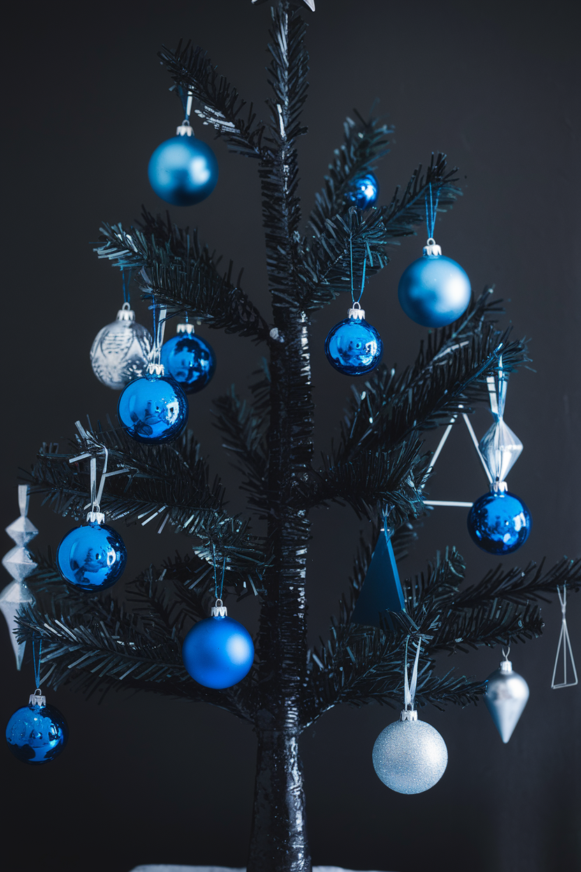 21 Chic Black Christmas Tree Decoration Ideas for a Bold Holiday Look 2025