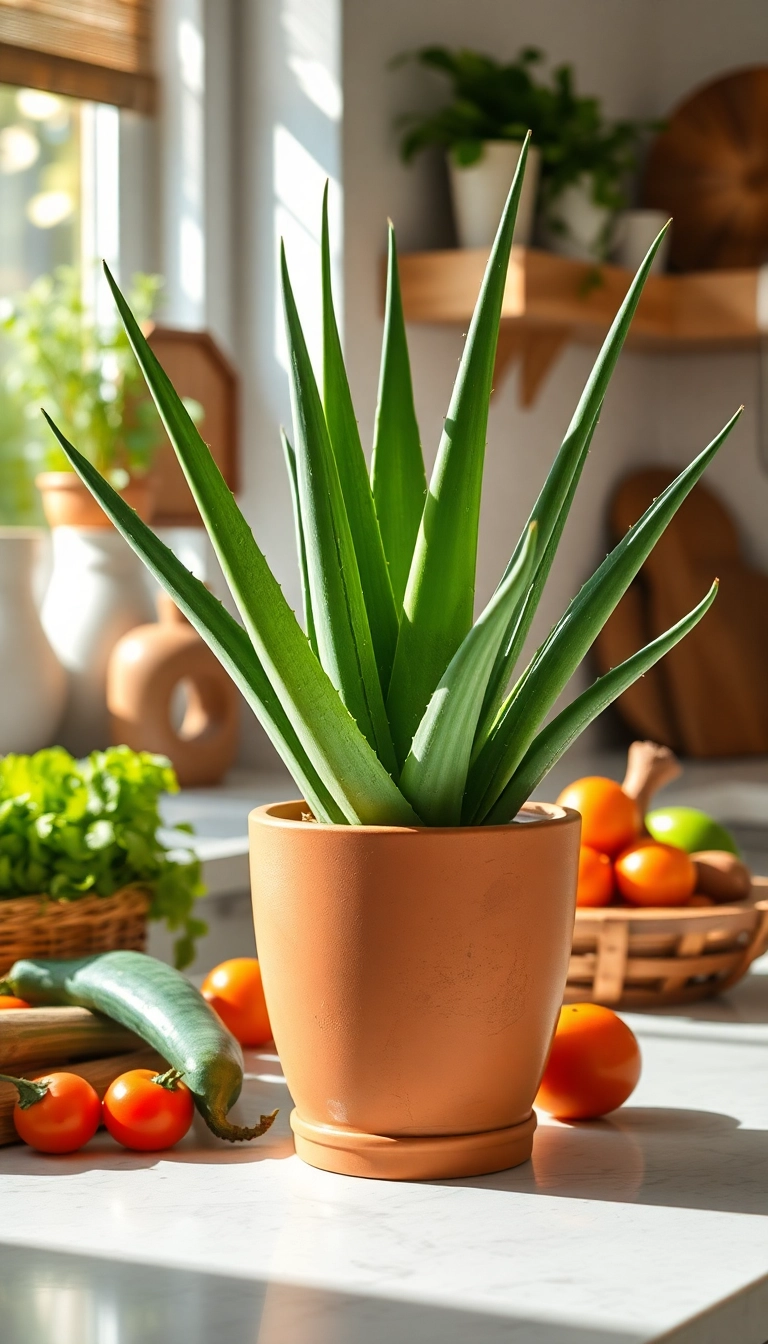 21 Best Indoor Plants for Apartment Decor (You Won't Believe #14!) - 15. Aloe Vera