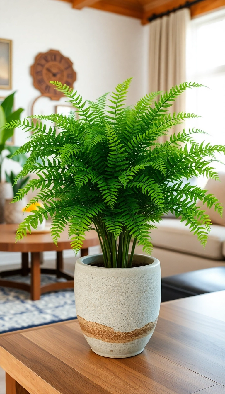 21 Best Indoor Plants for Apartment Decor (You Won't Believe #14!) - 21. Bird's Nest Fern (Asplenium nidus)