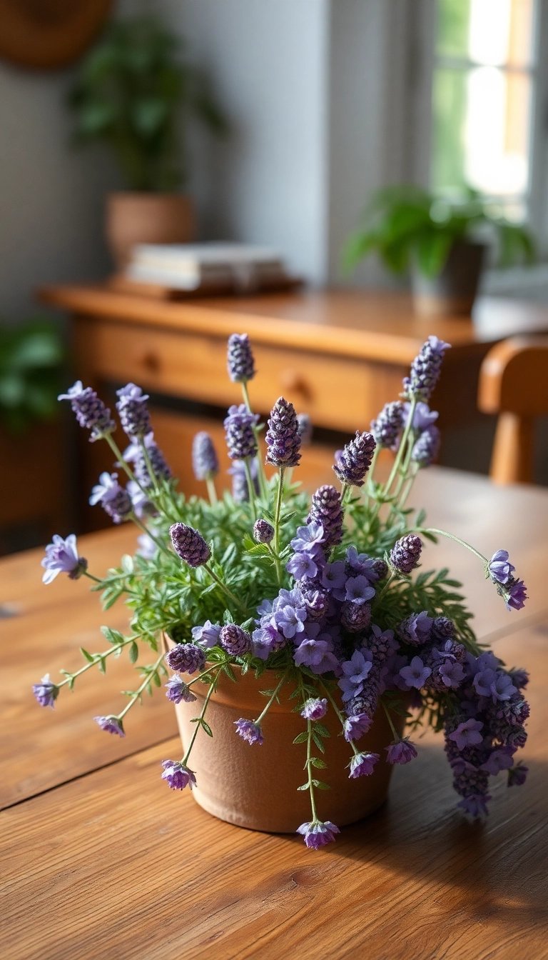 21 Best Indoor Plants for Apartment Decor (You Won't Believe #14!) - 18. Lavender (Lavandula)