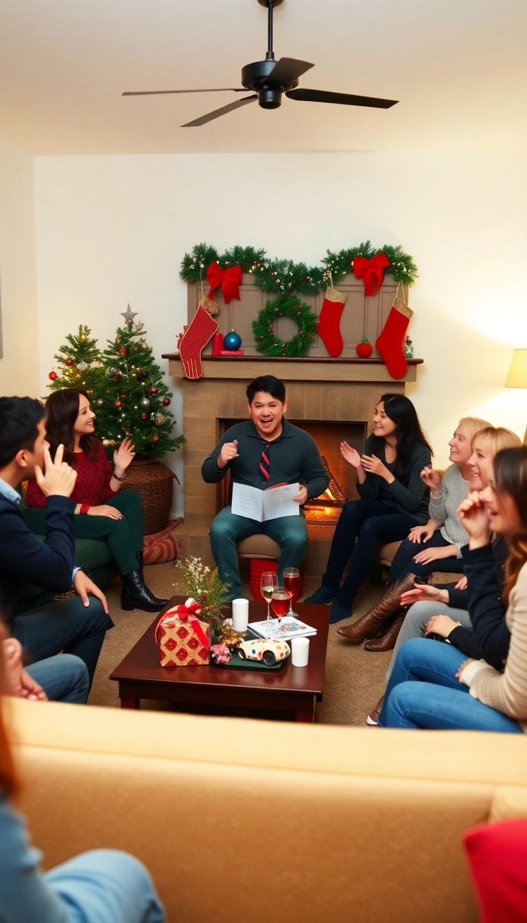 21 Hilariously Funny Christmas Party Games That Will Have Everyone in Stitches! - 1. Christmas Charades