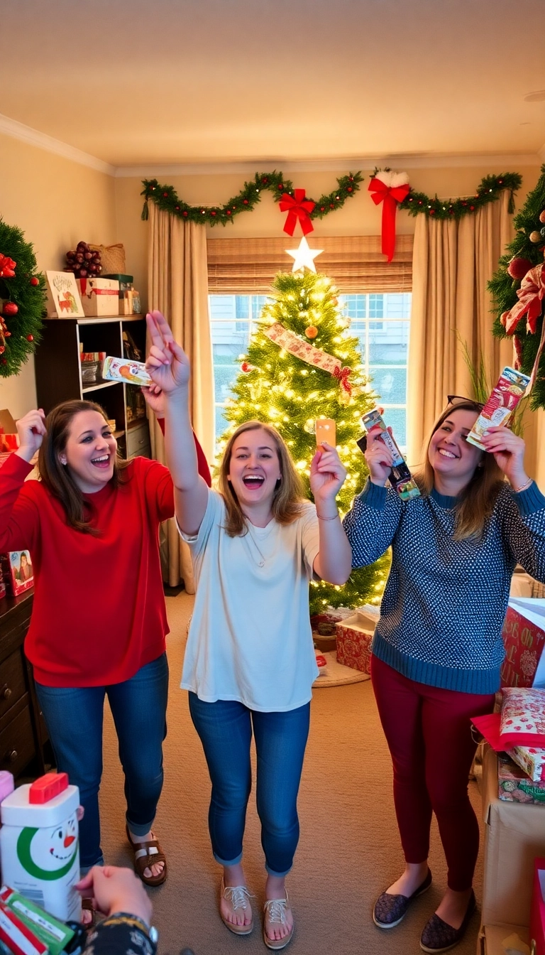 21 Hilariously Funny Christmas Party Games That Will Have Everyone in Stitches! - 3. Holiday Scavenger Hunt