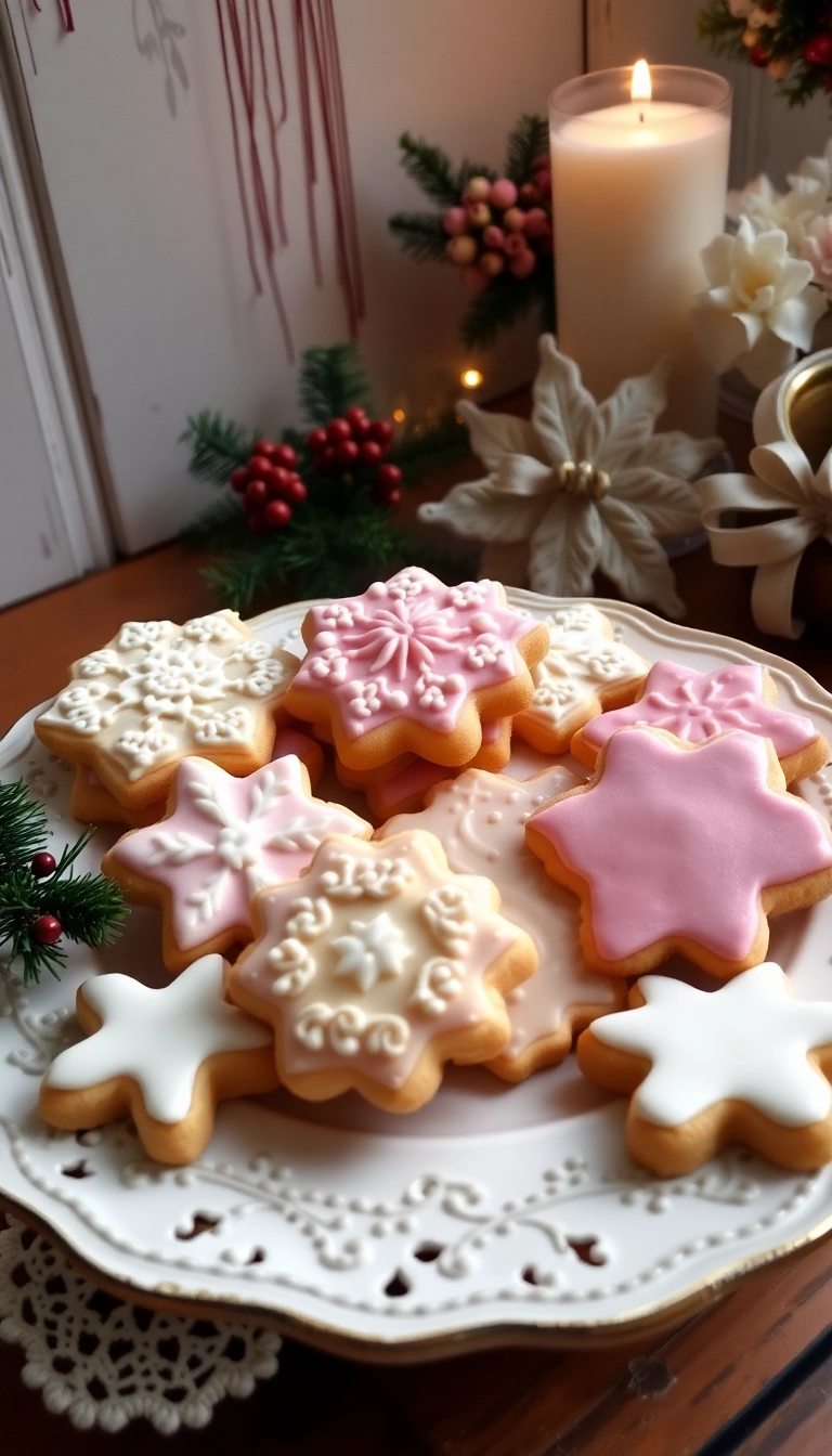 21 Festively Decorated Christmas Sugar Cookies That Will Dazzle Your Guests! - 21. Vintage Christmas Cookies