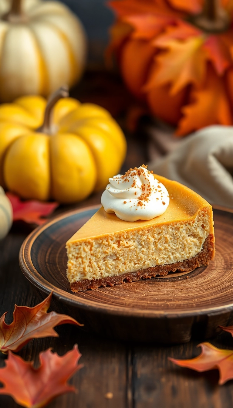 21 Fun Thanksgiving Dessert Ideas That'll Impress Your Guests (You Won't Believe #7!) - 1. Pumpkin Spice Cheesecake