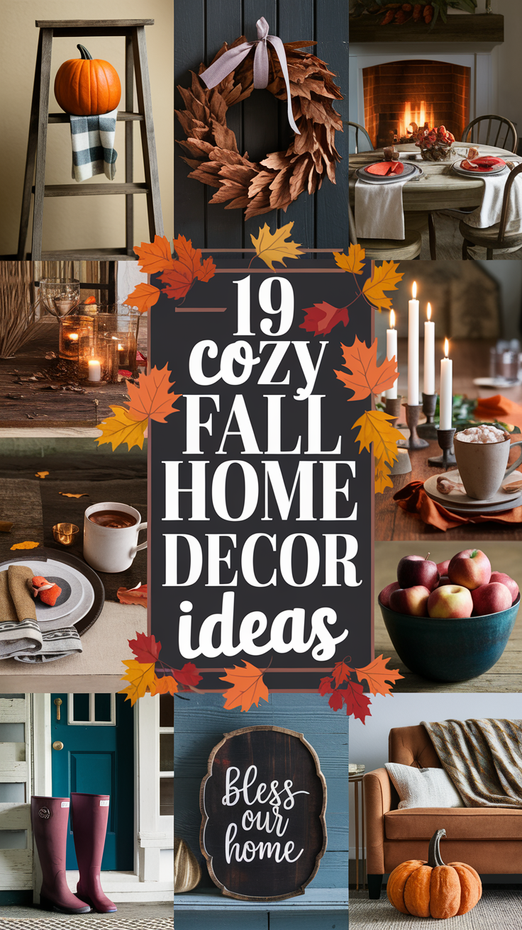19 Cozy Fall Home Decor Ideas to Transform Your Space 2026