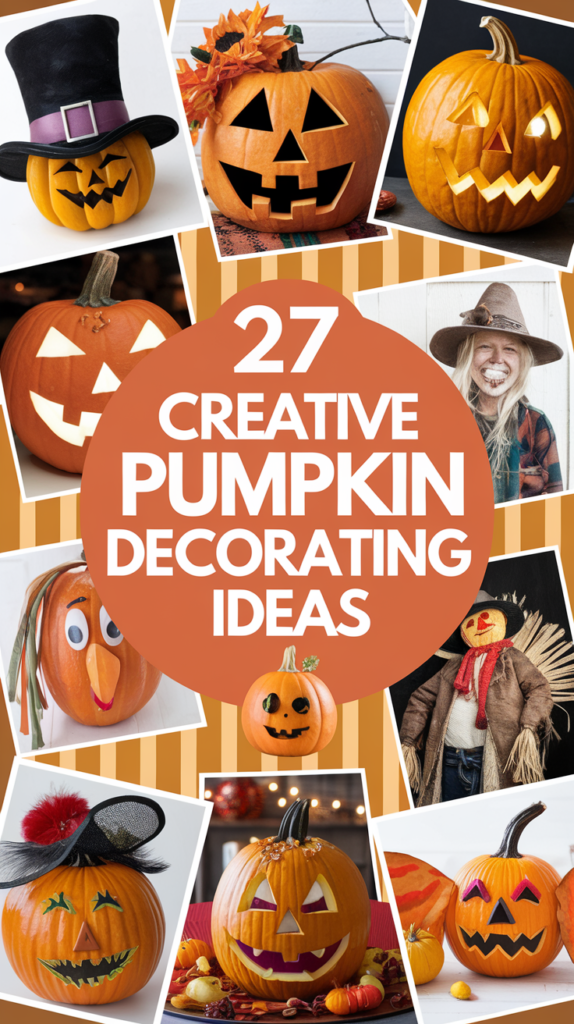 Creative Pumpkin Decorating Ideas