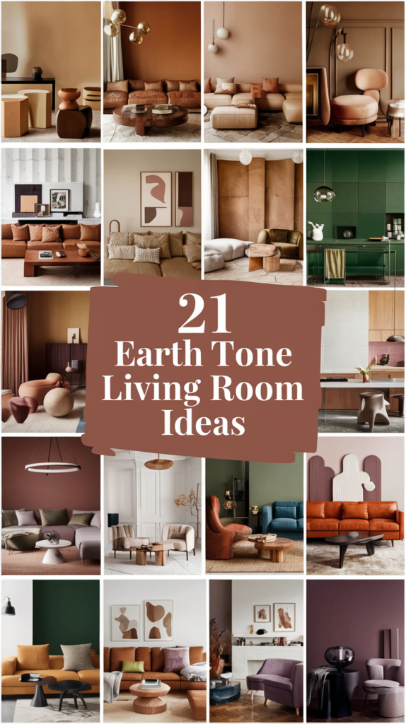 Earth Tone Living Room Ideas