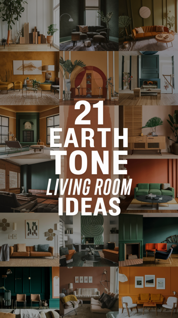 Earth Tone Living Room Ideas