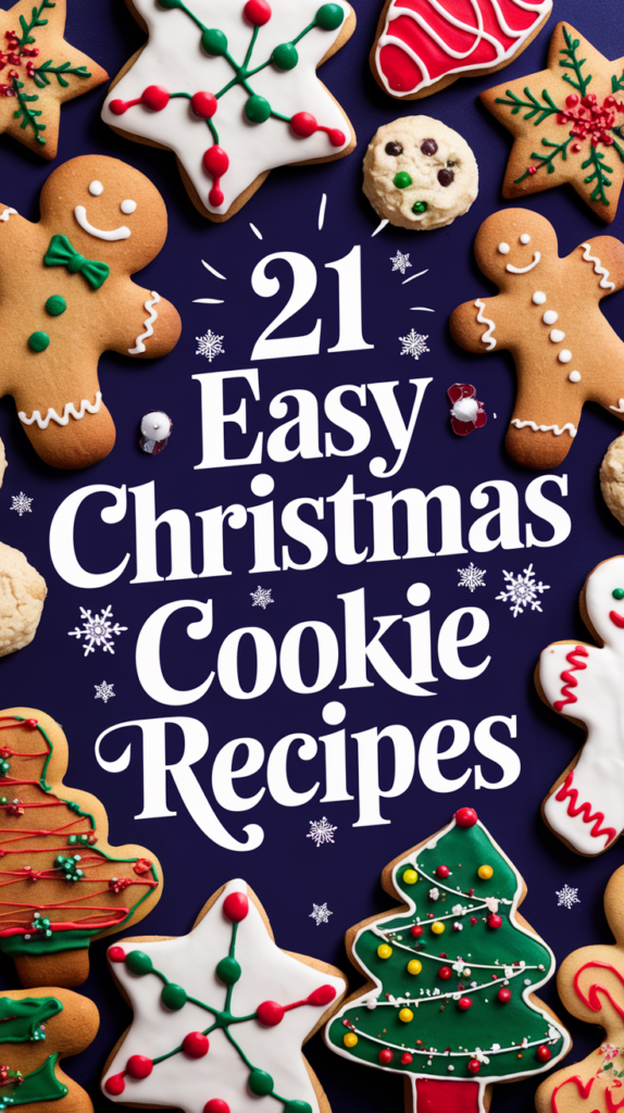 Easy Christmas Cookies Recipes Ideas