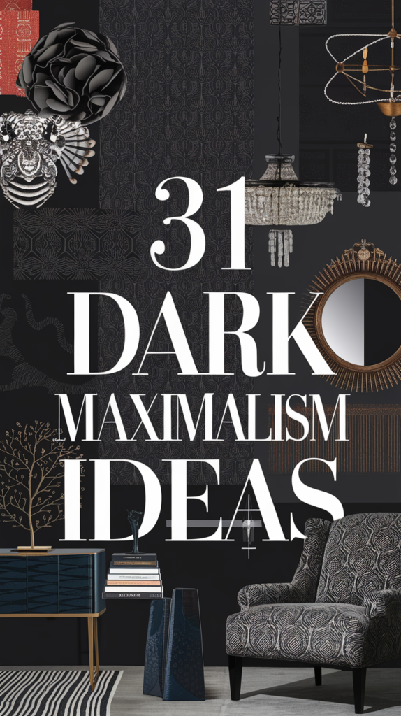 Dark Maximalism Ideas