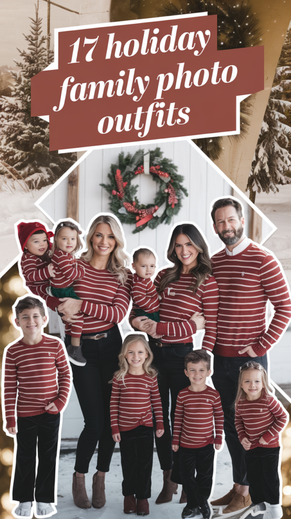 Holiday Family Photo Outfits