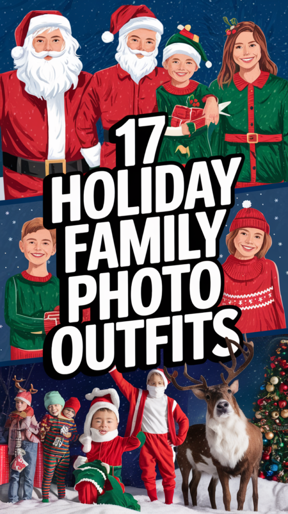 Holiday Family Photo Outfits