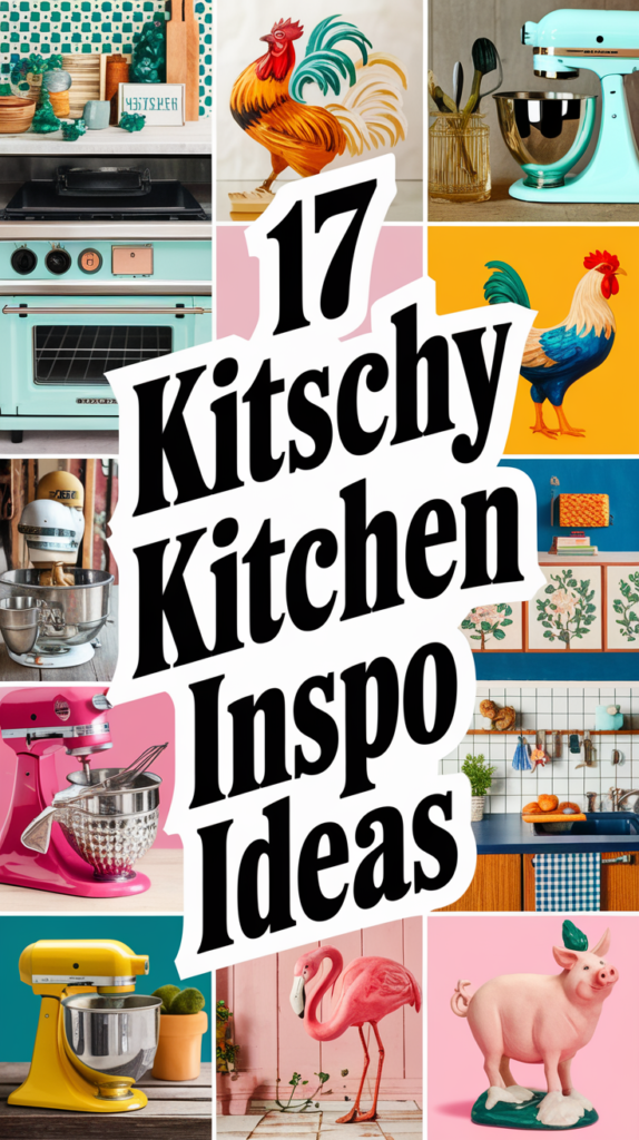 Kitschy Kitchen Inspo Ideas