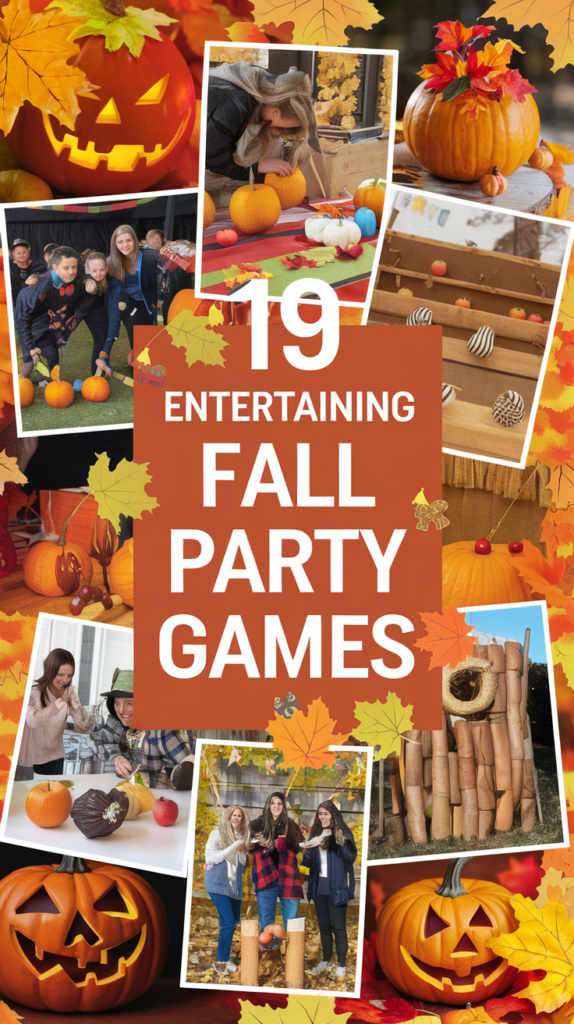 Entertaining Fall Party Games for Family Fun