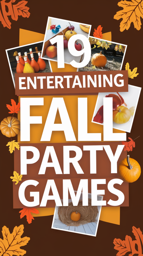 Entertaining Fall Party Games for Family Fun