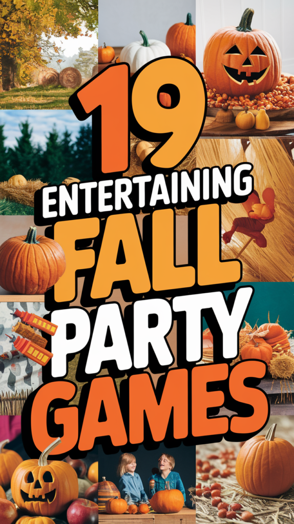 Entertaining Fall Party Games for Family Fun