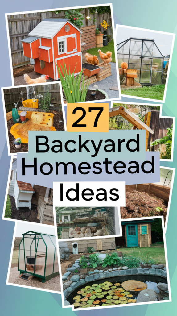 Backyard Homestead Ideas