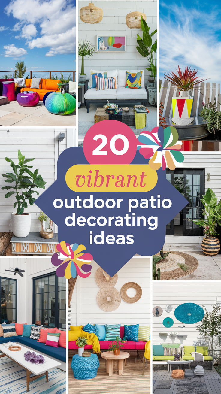 47 Vibrant Outdoor Patio Decorating Ideas to Enliven Your Backyard 2026