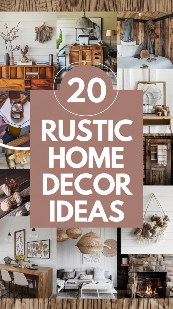 Rustic Christmas Home Decor Ideas