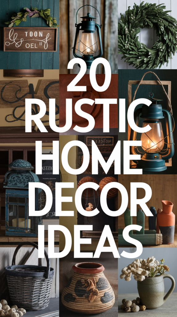 Rustic Christmas Home Decor Ideas